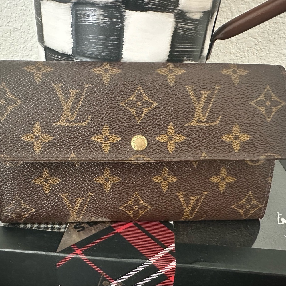 Louis Vuitton Brown Monogram Wallet